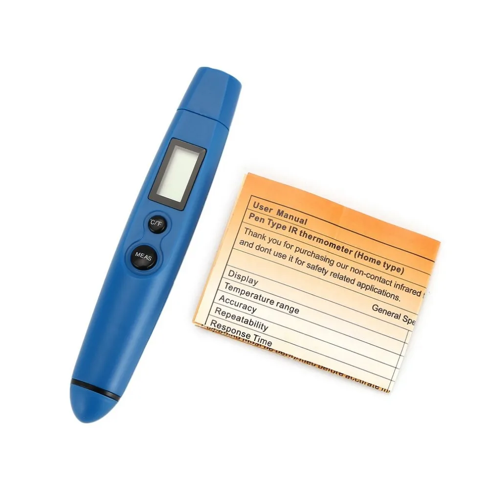 

DT8250 Household pen pocket thermometer Mini Data Hold Temperature Pen Pocket Non-contact Infrared Thermometer