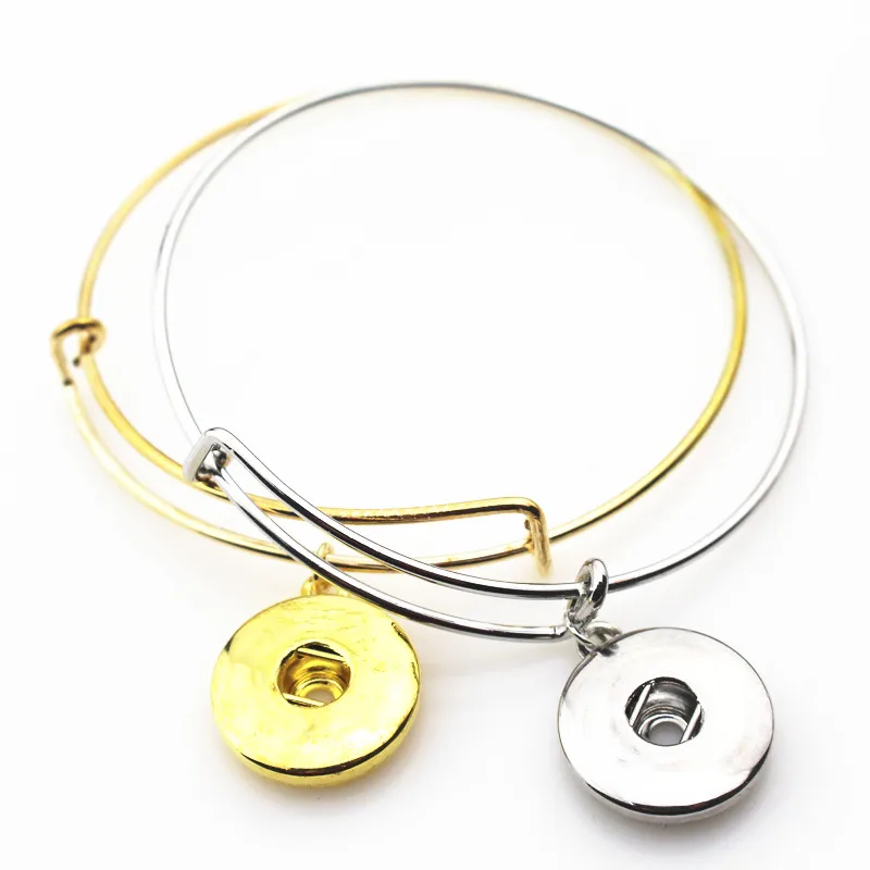 Mix Color 20pcs/lot Adjustable Bangles Snap Bracelet fit 18mm Ginger Buttons Jewelry DIY Bracelet&ampBangles Charms | Украшения и