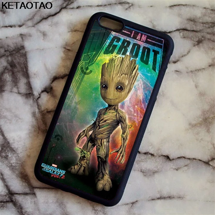 KETAOTAO стражи для телефона Marvel Galaxy чехлы iPhone 4S 5C 5S 6 6S 7 8 X Samsung чехол Мягкий ТПУ