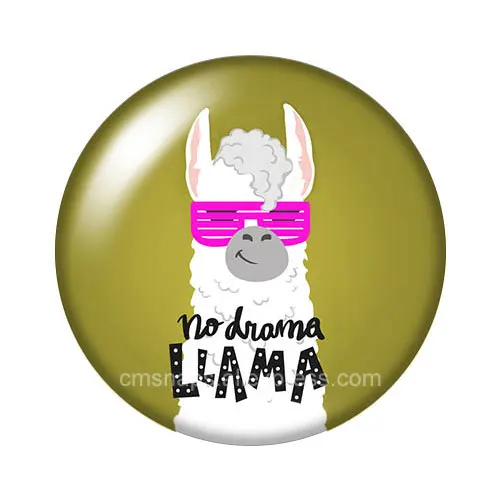 Без prob llama Альпака 10 шт Смешанные 12 мм/18 мм/20 мм/25 мм круглые фото стекло кабошон демонстрационная плоская задняя часть делая результаты - Цвет: ZB1044-J