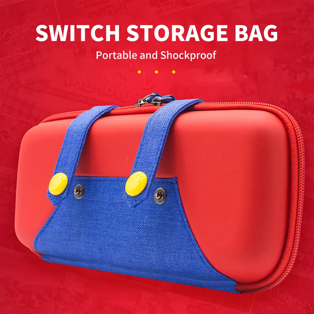 Портативный чехол для kingd Switch, сумка для хранения, Жесткий Чехол для Nitendo Switch NS, аксессуары для консоли, Дорожный Чехол, тонкая сумка NX