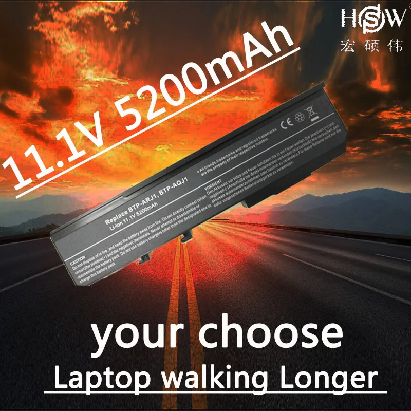 Аккумулятор HSW для ноутбуков Acer Aspire 2420 3620 5540 5550 5590 2920 3620A 3640 2920Z 3670 5560 Extensa 4130 4420 3100 4220