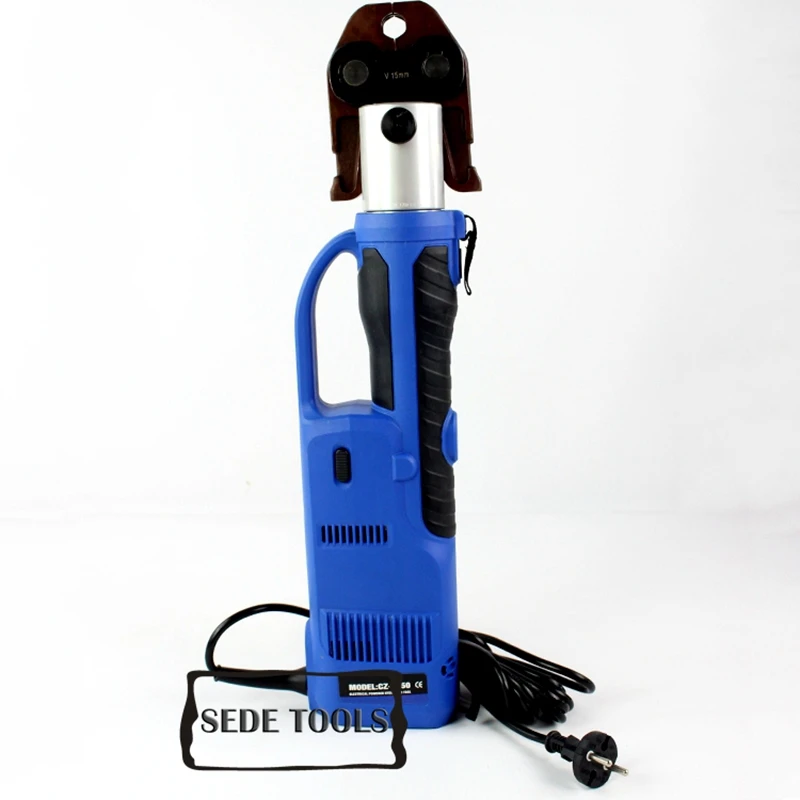 

Electric Pex Pipe Crimping Tools Plumbing Tools with V15-,54mm and M12-54mm CZ-1550