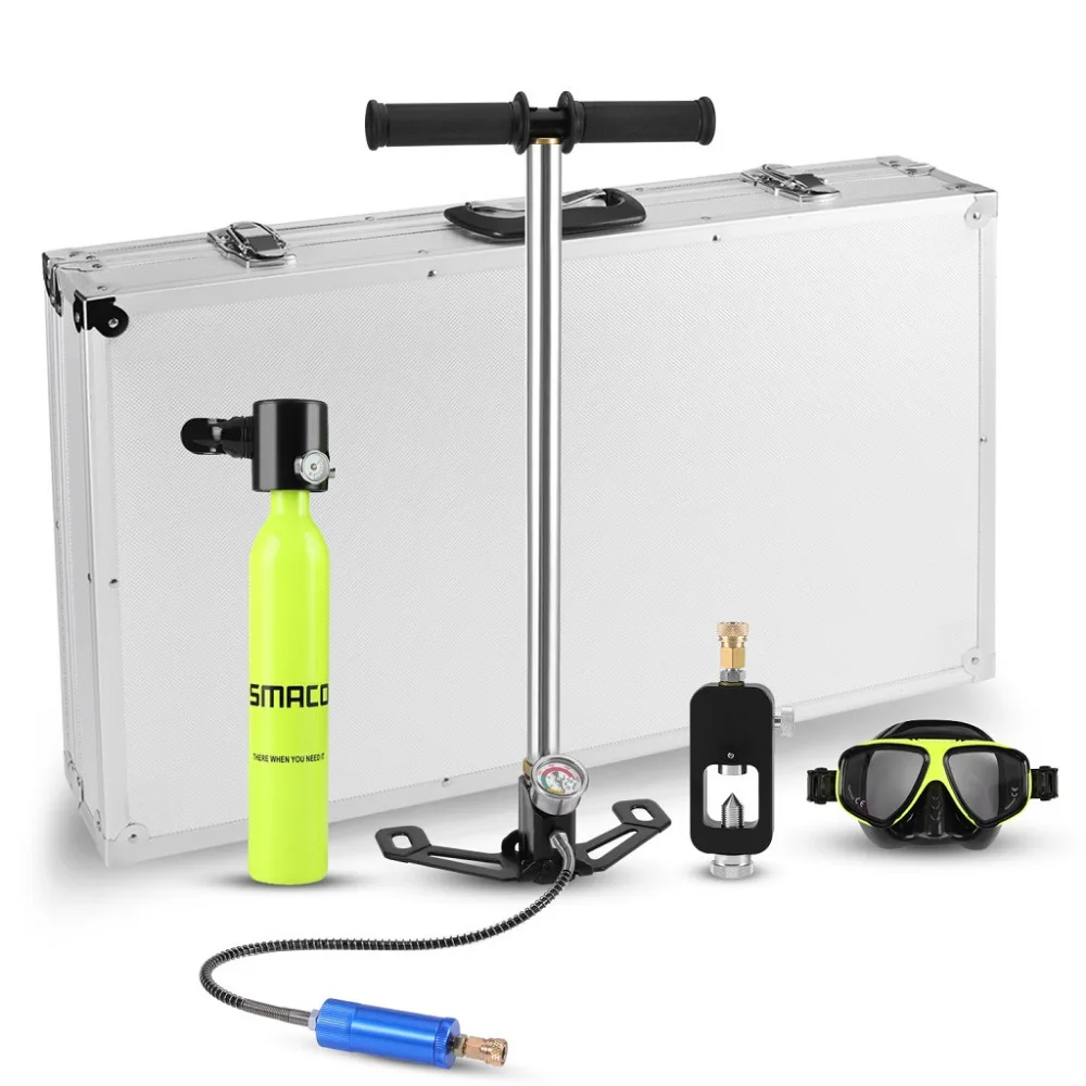 Water Sport Swimming Snorkel Mask Oxygen Cylinder High Pressure Air