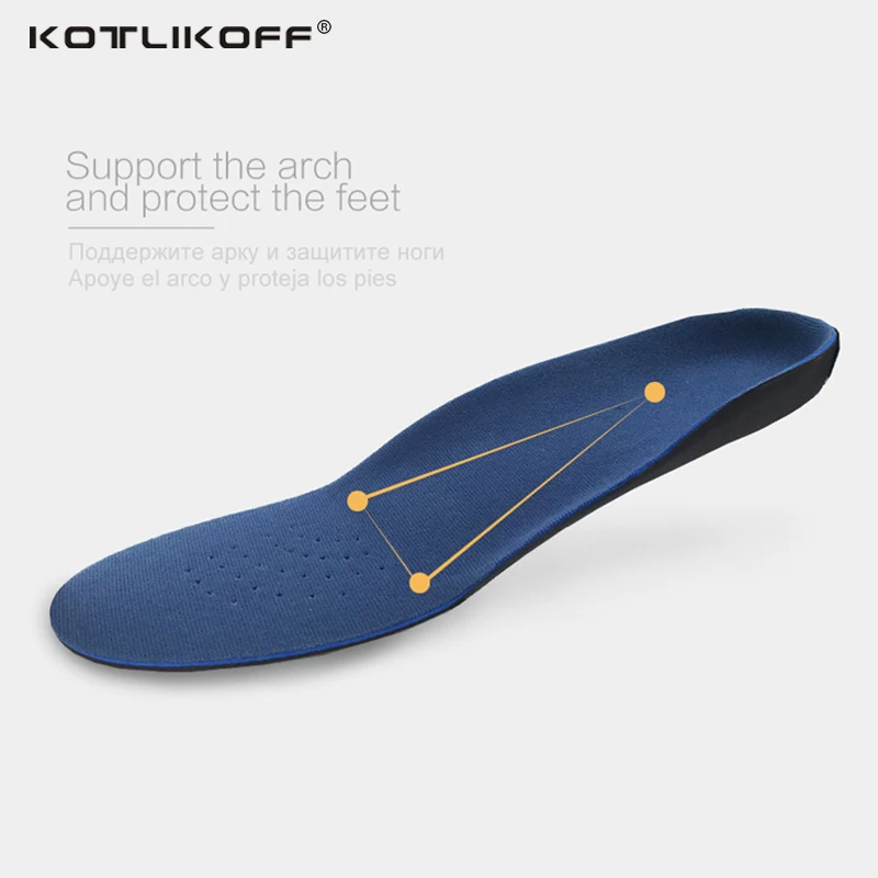 Buy 3D Orthopedic Insoles Premium Comfortable Orthotics Flat Foot Insole Insert