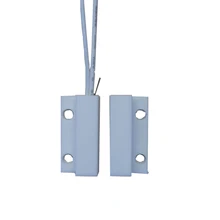 MC-38 проводной пластиковый магнитный датчик для двери открыть или окна Нормальный закрыть для вашей системы безопасности проводной