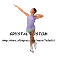 Профессиональный фигурное катание платье Красивая бренд Vogue Фигурное катание Платья для женщин для конкурса dr2832