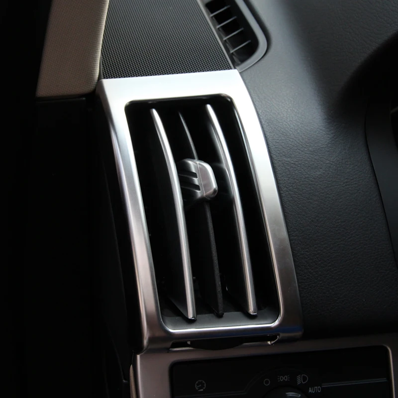 chrome air condition outlet  cover trim for Freelander 2 auto accessories car styling  (7).JPG