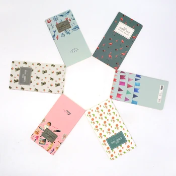 

Monthly Planner Notebook Journal Mini Flamingo Vintage Caderno Defter Note Book Sketchbook Libretas Small School Flag Book