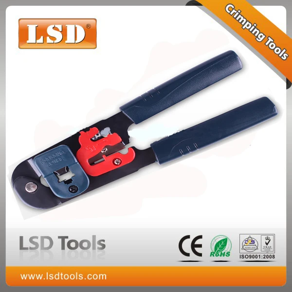 Modular crimping tool LS 208M crimping tool for rj45 keystone jack