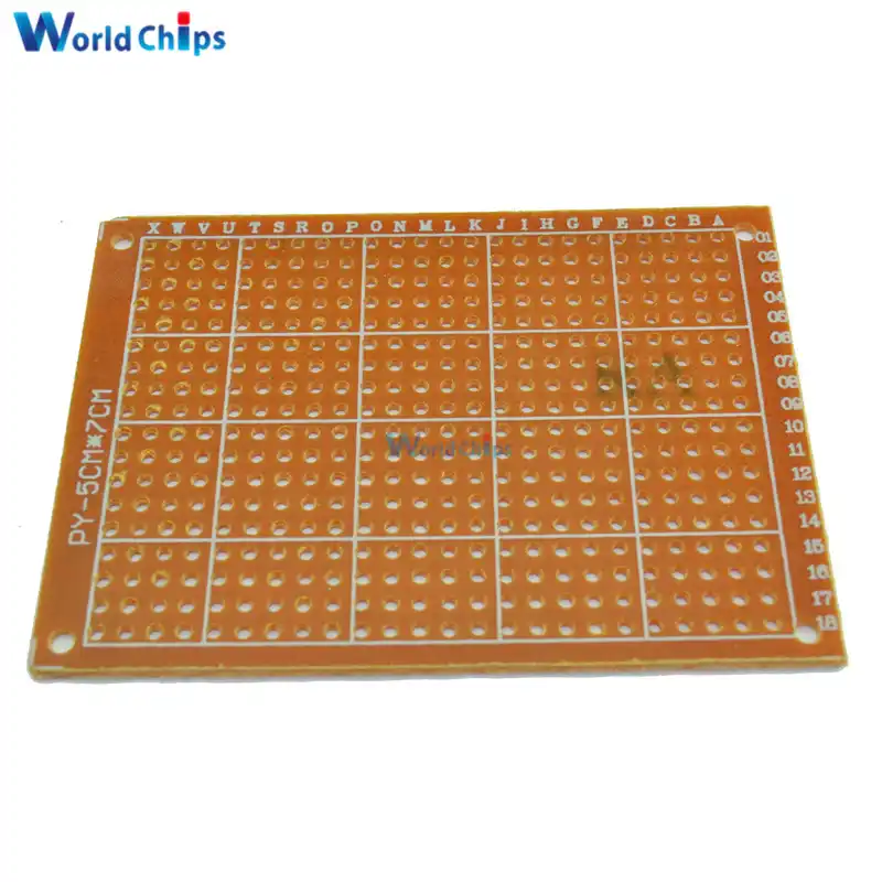DIY Прототип Бумага PCB универсальный совет 5*7 см см|Двусторонняя печатная плата| |