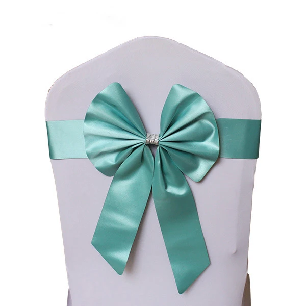 Noeud de Chaise Mariage Sashes узел бант на свадебный стул галстук украшение Stuhl Schleifen Hochzeit ssarfa Fajin Stoel Sjerp - Цвет: 003