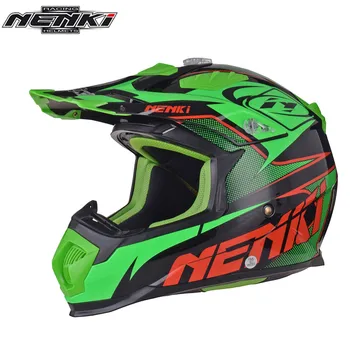 

NENKI MX Motocross Helmet Motorcycle Full Face Helmet Downhill Moto Cross Pit Bike Dirt Helmets ATV Motor Casque Helm ECE2205