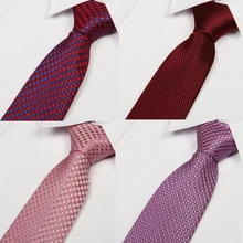 SHENNAIWEI Мужской Шелковый галстук в полоску корбаты 8 см жаккардовые Тканые masculinas жаккардовые галстуки для мужчин модные повседневные lote