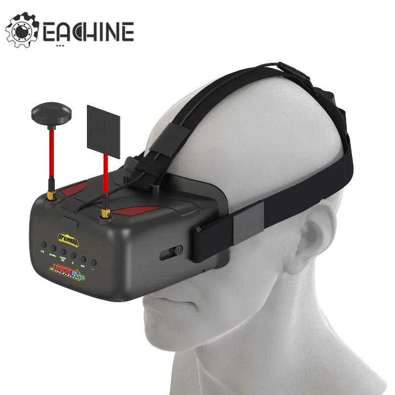 Eachine VR D2 Pro 5 Inches 800*480 40CH 5.8G Разнообразие FPV Очки ж/DVR Регулируемая Линза