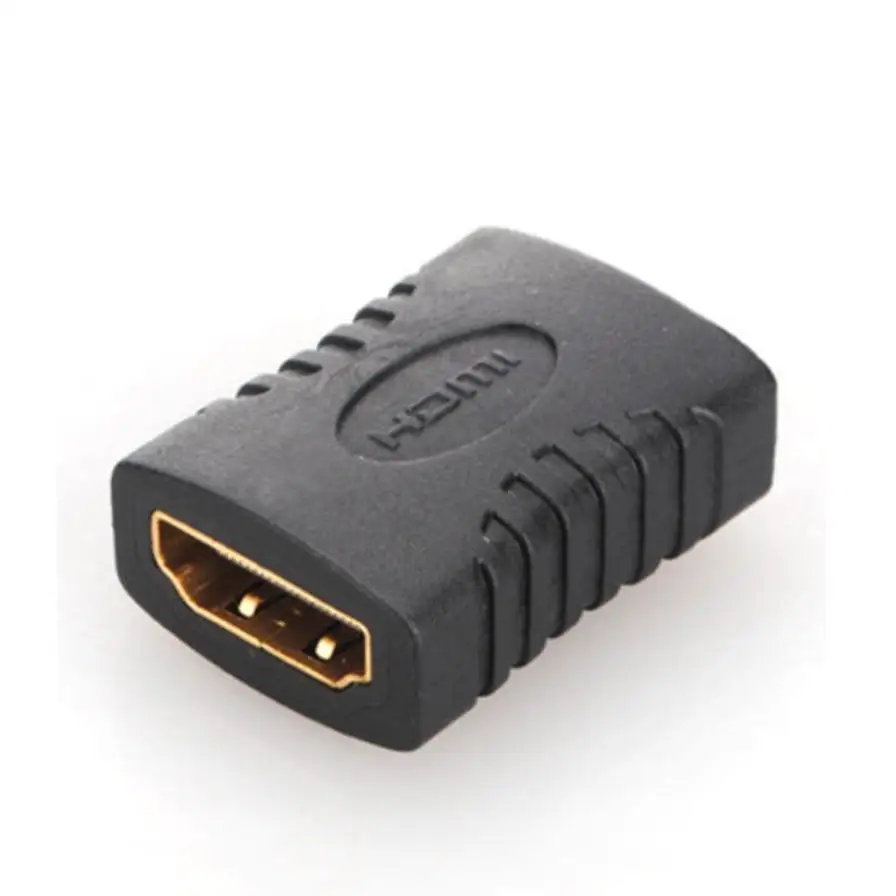 

2017 New HDMI Female to Female Coupler Extender Adapter Connector F/F for HDTV HDCP High Quality Wholesale Price 17Jan29