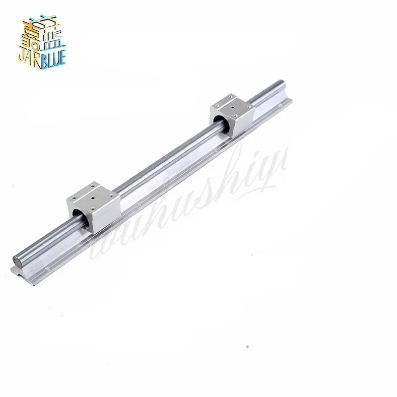 

Free shipping SBR12 12mm rail length 300mm to 600mm linear guide with 2pcs SBR12UU Set cnc router part linear rail