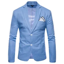 

2018 Mens Slim Fit Business Casual Suits Long Sleeve Work Wear Coat For Male Plus Size Wedding Party Blazers 9612