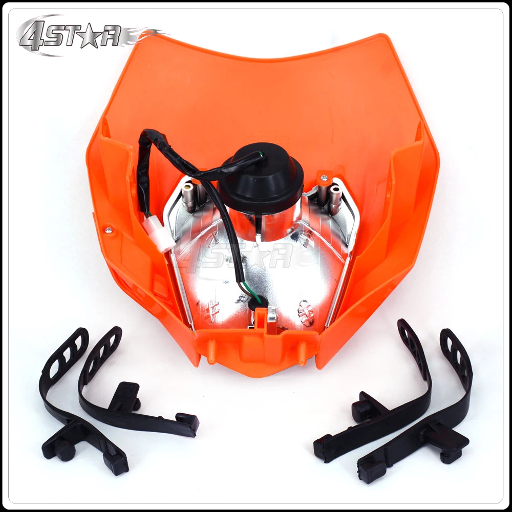 Универсальный мотоциклетный налобный фонарь фара для KTM EXC XC XCF SX XCW XCFW SMR SXS 125 250 300