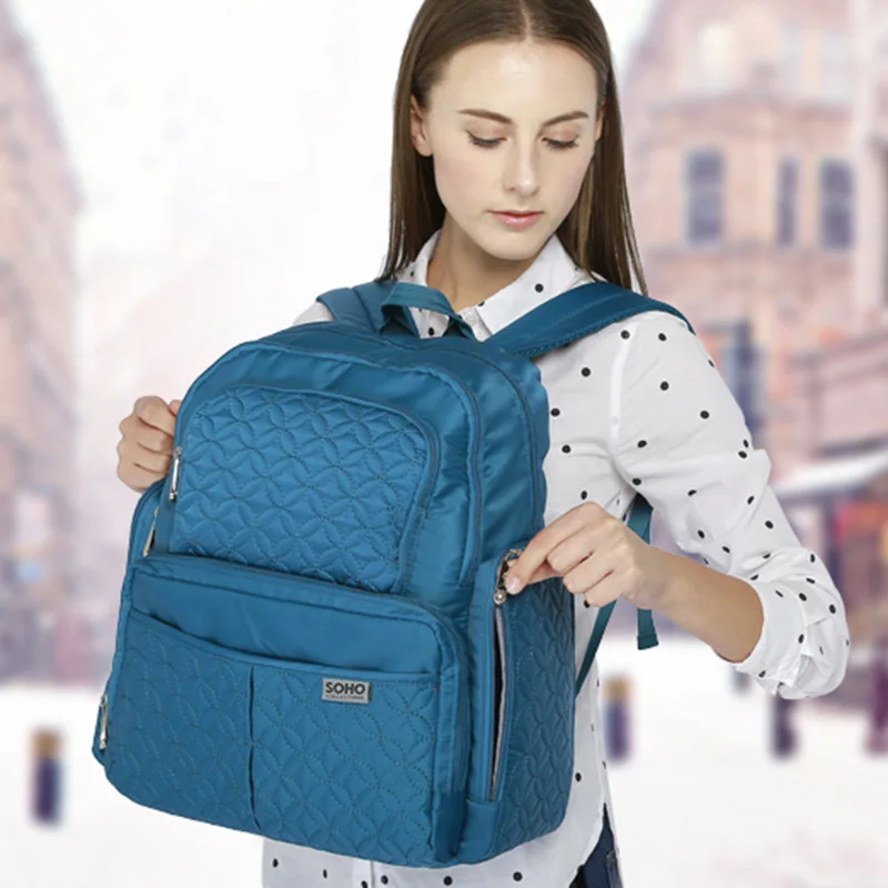 5 Pcs Baby Diaper Bag Large Capacity Baby Care Nappy Bags Multifunction Stroller Hang Tote Mummy Nylon Backpack Mochila BB6029 (6)