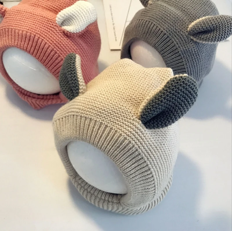 

Fashion Kids Hat Autumn Winter Children's Wool Cap Baby Infant Girls Boys Warm Hat Kids Beanie Children Knitted Hat