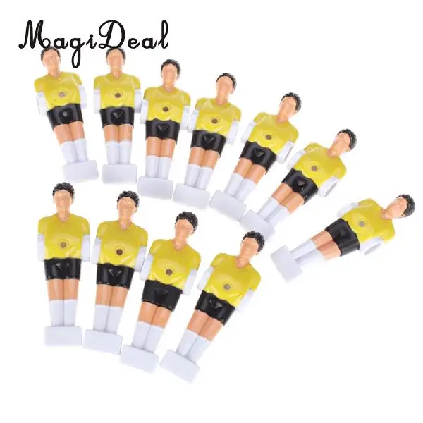 22 PCS Red & Yellow Foosball Men Table Soccer Player Indoor Game