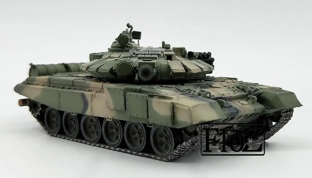 Русский T-72BM с 4 солдатами 1/72 без литья под давлением модель готового танка Модель сбора