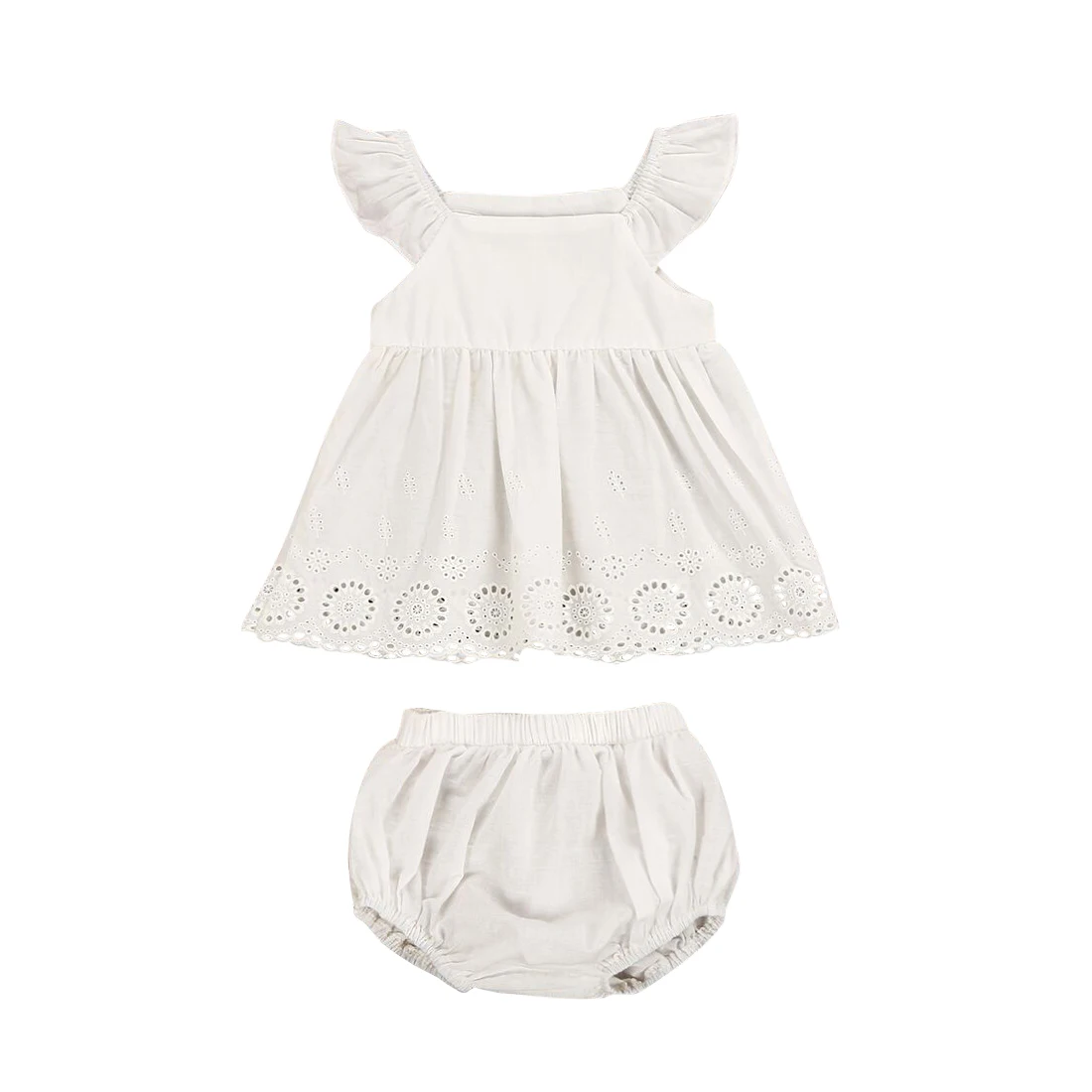 baby white dress pants