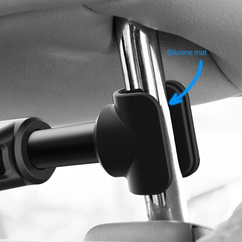 Universal Auto Kopfstütze Halterung für iPad Tablet ROCK Auto Rücksitz Halter für iPhone X 8 7 6 pl