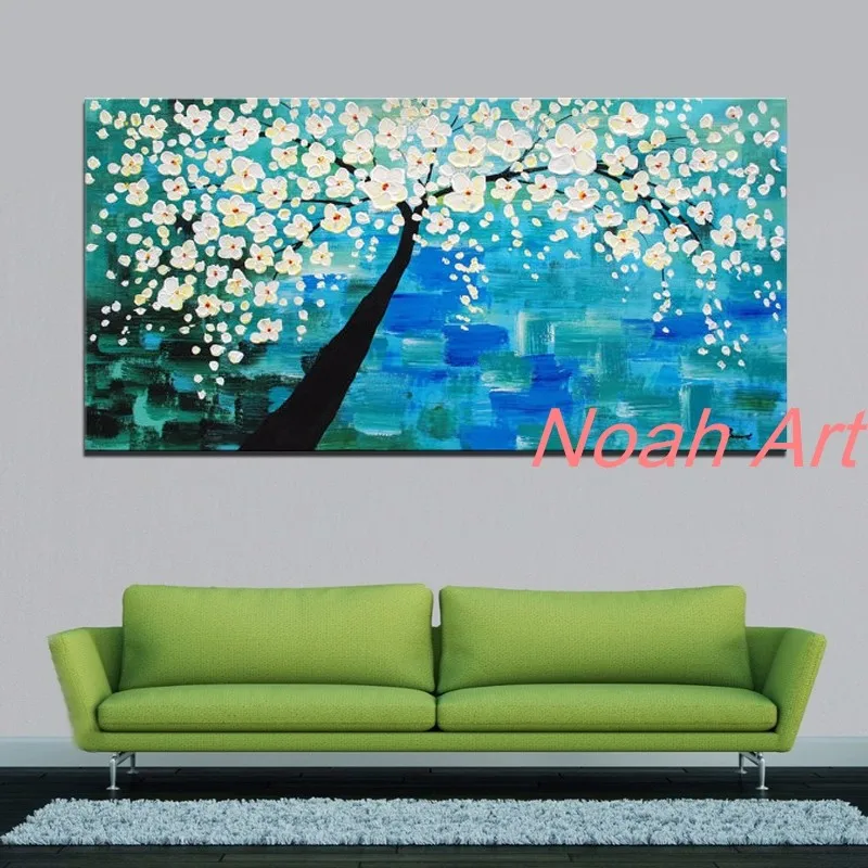cherry tree oil painting (5)