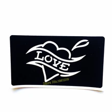 Прекрасный трафарет для татуировок хной, женский, сделай сам, рисунок для аэрографа, живопись для женщин, тело, грудь, руки и ноги, художественный трафарет для татуировки, День святого Валентина