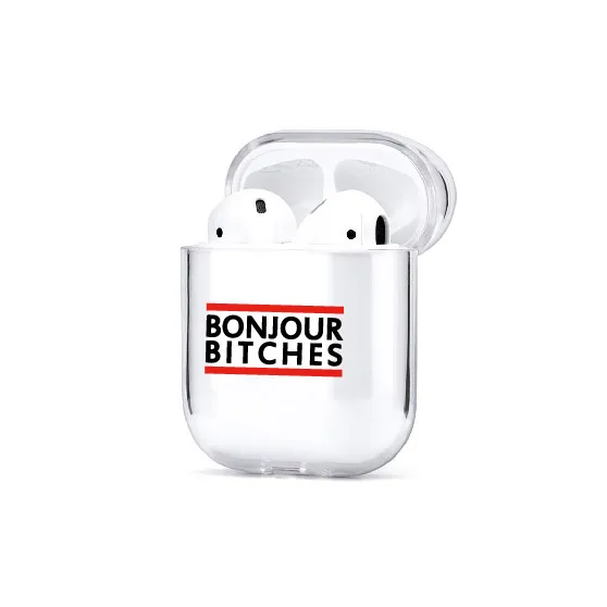 Bluetooth беспроводной чехол для наушников для Apple iPhone зарядная коробка для AirPods Pro Жесткий прозрачный защитный чехол Аксессуары - Цвет: 17