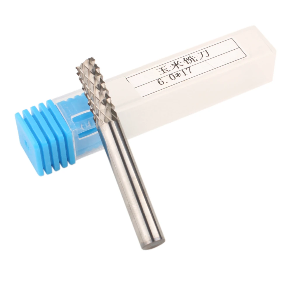 

1pcs 6X17mm PCB End Millinging Cutters, Drill Bit, CNC Router Bits, Tools for Machine Woodworking