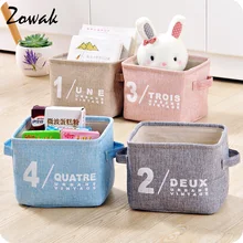 Винтажная хлопковая бельевая корзина, кухонный органайзер для ванной комнаты, контейнер для игрушек, домашняя коробка, ювелирный Штабелируемый контейнер, настольный мешок для белья