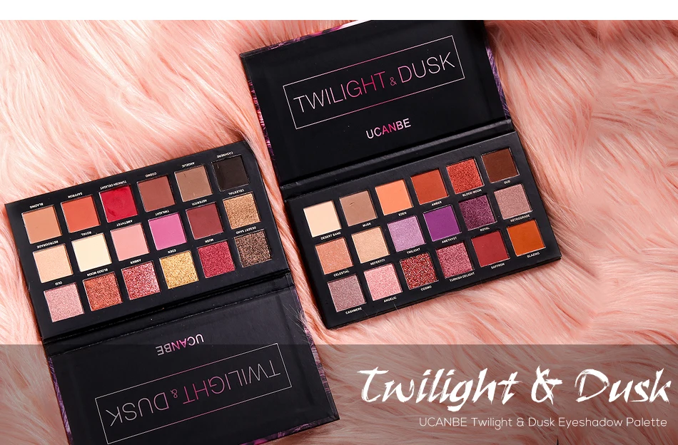 Sombra de Longa Ucanbe Marca Shimmer Fosco Sombra Maquiagem Paleta 18 Cores Cromo Pigmentado Nude Pressionado Olhos Duração Cosméticos 5 Sombra de olho