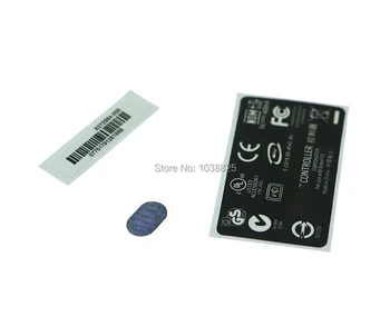 

120sets/lot For Xbox360 xbox 360 Wire Controller Back Lable Serial Sticker Laser stickers Label Seals