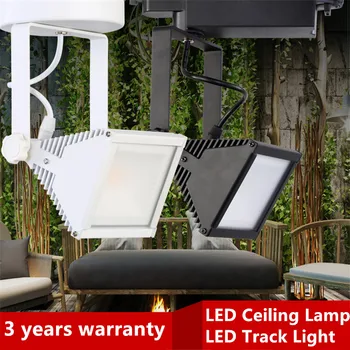 

AC85-265V 20W 30W COB Track Rail Light Spotlight Adjustable for Mall Ceiling Rail Track lighting Spot Rail Super Bright
