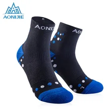 AONIJIE осенние и зимние теплые пот утолщенные нескользящие спортивные носки для бега для мужчин и женщин