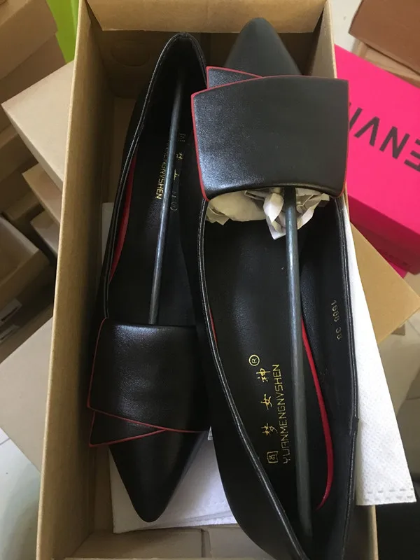 18 Leather Flat Shoes pointed toe With low Woman Loafers Cowhide Spring Casual Shoes Women Flats Women Shoes B222 2 18 Leather Flat Shoes pointed toe With low Woman Loafers Cowhide Spring Casual Shoes Women Flats Women Shoes B222 2