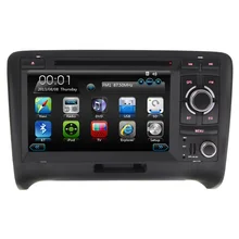 GPS Navigation Wince6.0 For AUD ITT With Bluetooth Support Rear Camera Steering Wheel Control Multimedia Touch Screen Free map