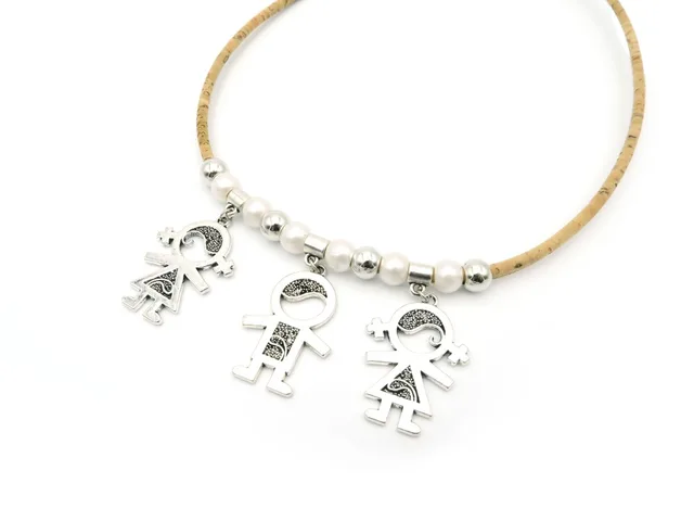 Фото ожерелье mb cork для мальчиков и девочек ожерелье дочери сына