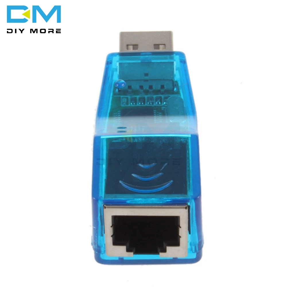 USB 2,0 к локальной сети RJ45 коммутатора Ethernet 10/100 Мбит/с сетевая карта адаптер для Win7 для Win8 для планшетный ПК с системой андроида ПК синий