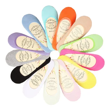 

10pairs/lot Sneakers Invisiable Heel Pain Soft Gel Rubber sapatos 2017 Peds&Liners Sock Hot Womens Slippers Solid Cotton