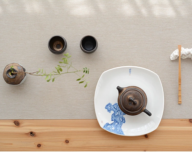 TANGPIN кофе и чайный сервиз античный Японский керамический заварочный чайник керамический японский чайный сервиз