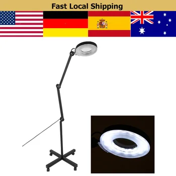 

1 PCS Magnifier Lamp w/ Metal Frame and Support Arm High Definition Skincare Beauty Cosmetic Makeup Magnifier Lamp 5x