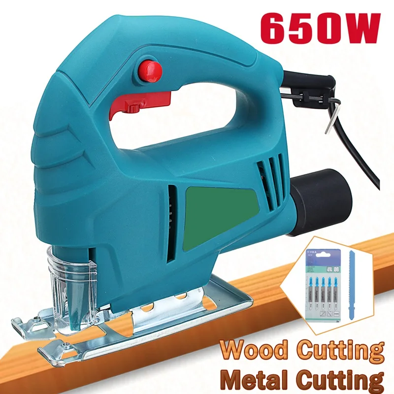 

Doersupp 220v 650w Electric Scroll Sweep Saw 500-3000r/min Power Tool For Wood/Metal Cutting Tool Universal Electric Saw