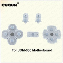 Conjunto 1/5 pcs Adesiva Condutora Pad para Sony PS4 JDM-030 4 Borracha Adesiva Condutora Teclados Botão Para Playstation console