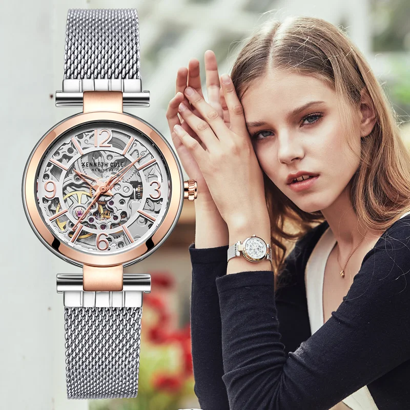 Cole Watches For Women Automatic SelfWind Mechanical Stainless