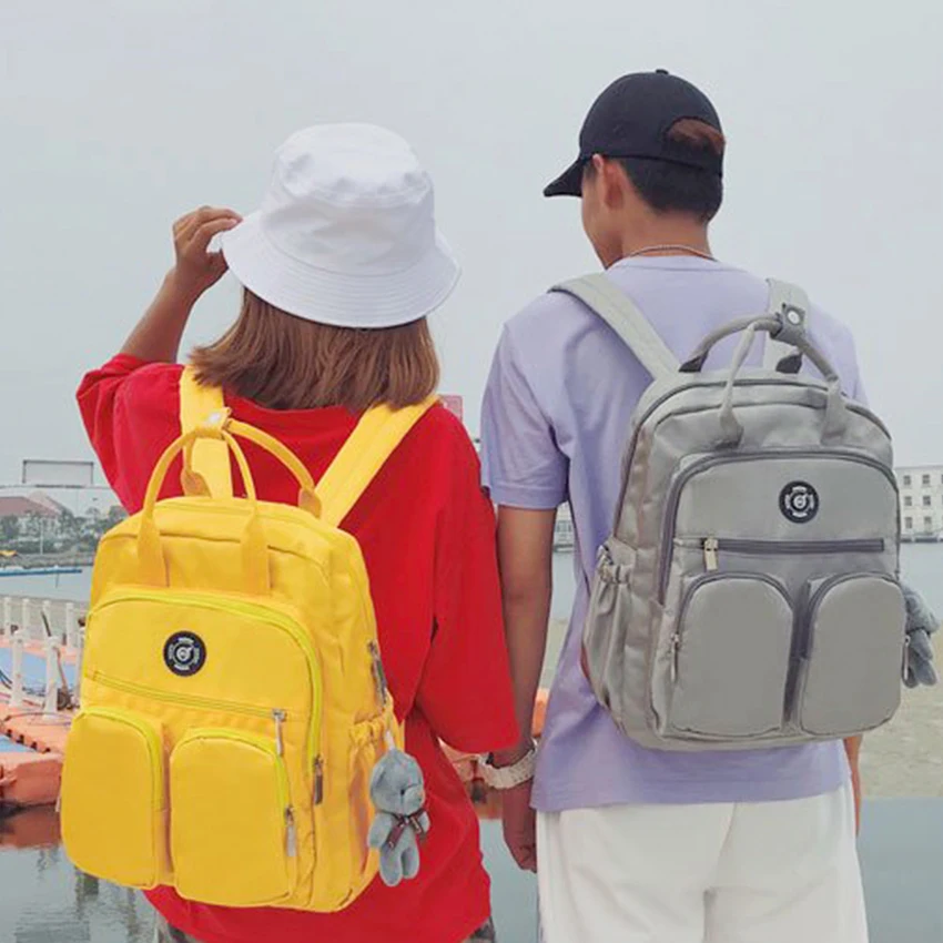 عارضة النايلون ماء حقائب النساء كبيرة قدرة السفر حقائب بلون حقيبة مدرسية Bookbags Daypack حقيبة عارضة النايلون ماء حقائب النساء كبيرة قدرة السفر حقائب بلون حقيبة مدرسية Bookbags Daypack حقيبة