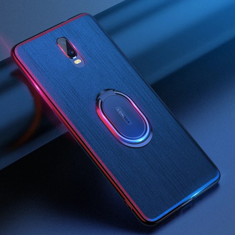 

For OPPO R17 Pro Case Cover 360 Luxury Leather Magnetic Ring Stand Holder Phone Cases For OPPO R17 Pro Back Cover Coque Fundas